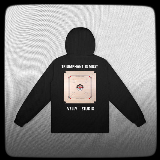 Carrom Board Style Hoodie